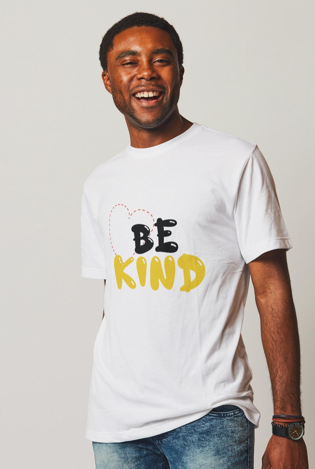 "Be Kind" Short-Sleeve Unisex men's T-Shirt - The Fearless Shop