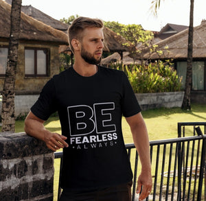 "BE Fearless always" Short-Sleeve Unisex men's T-Shirt - The Fearless Shop