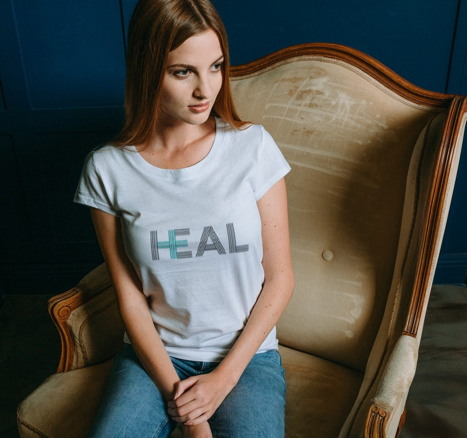 "HEAL" Short-Sleeve Unisex women's T-Shirt - The Fearless Shop
