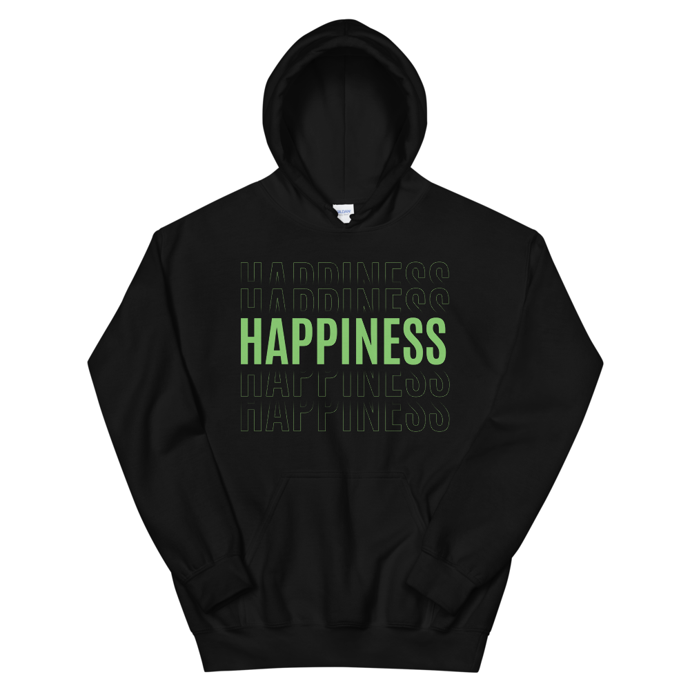 Sudadera con capucha unisex "Felicidad"