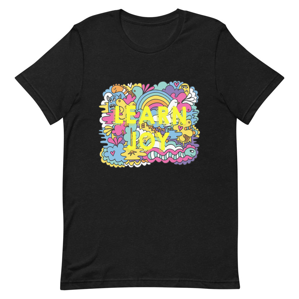 "Learn Joy" Short-Sleeve Unisex men's T-Shirt - The Fearless Shop