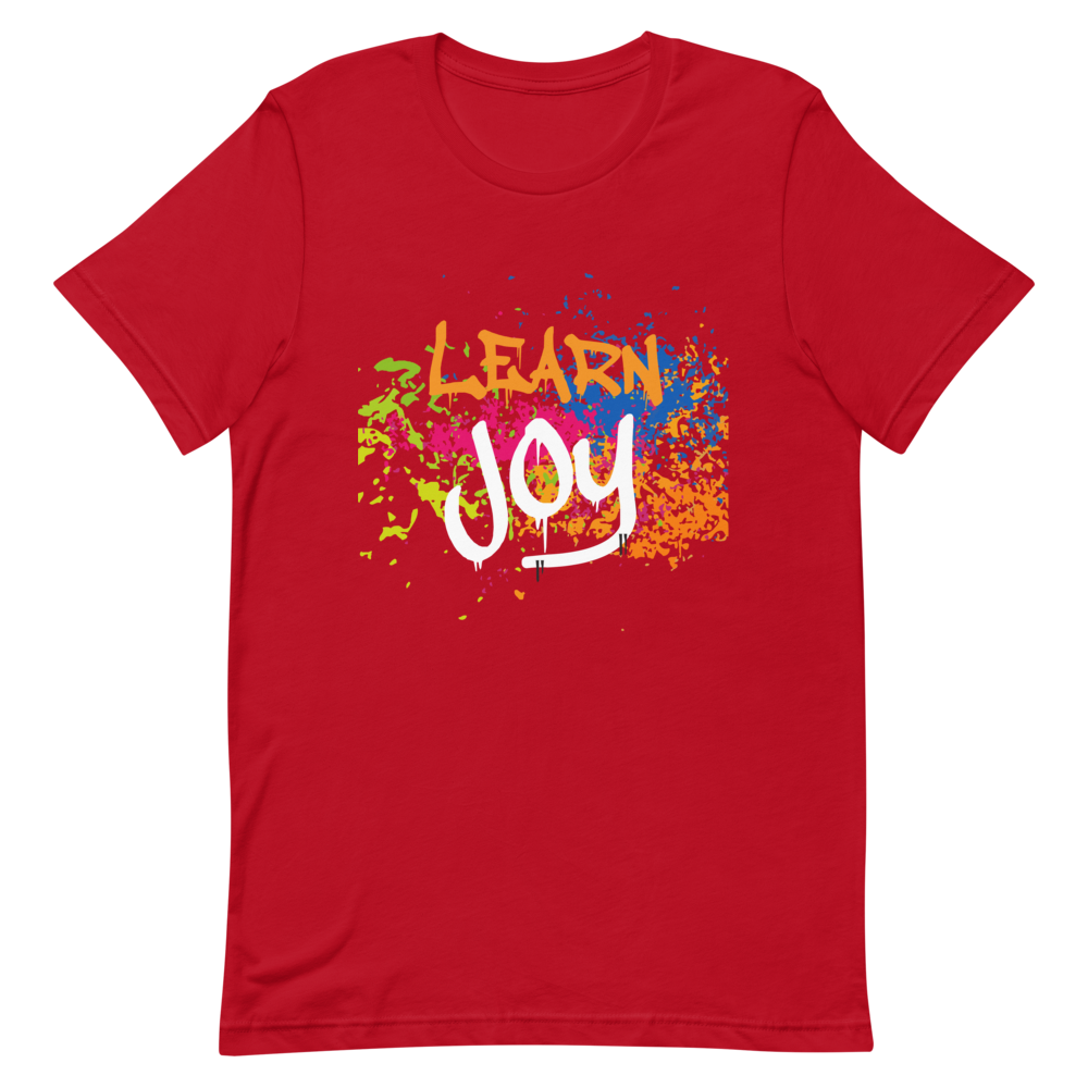 "Learn Joy" Short-Sleeve Unisex men's T-Shirt - The Fearless Shop