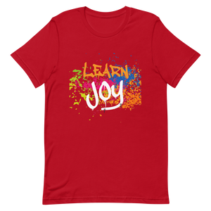 "Learn Joy" Short-Sleeve Unisex men's T-Shirt - The Fearless Shop