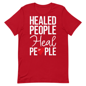 "Healed People Heal People" Short-Sleeve Unisex women's T-Shirt - The Fearless Shop