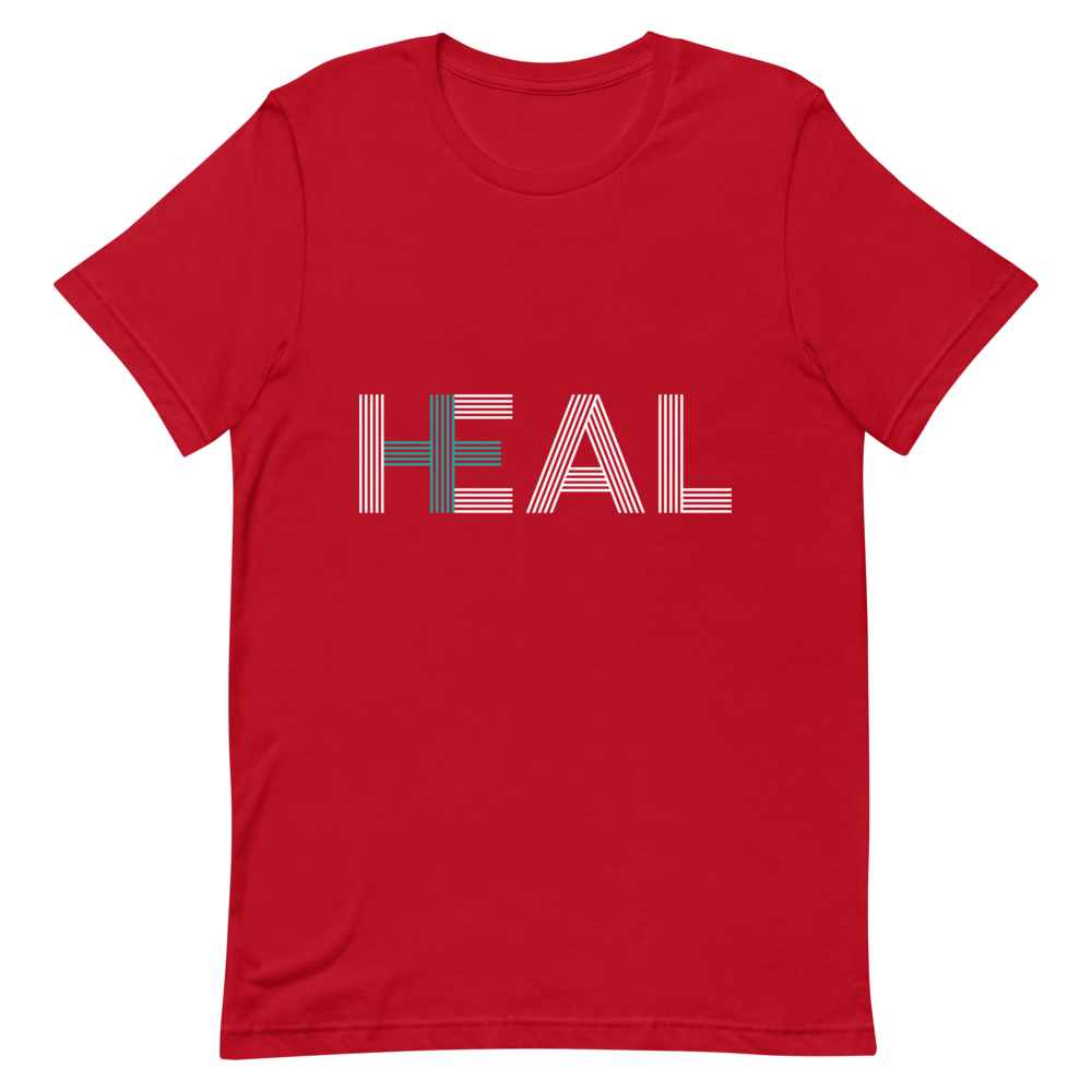 "HEAL" Short-Sleeve Men's T-Shirt