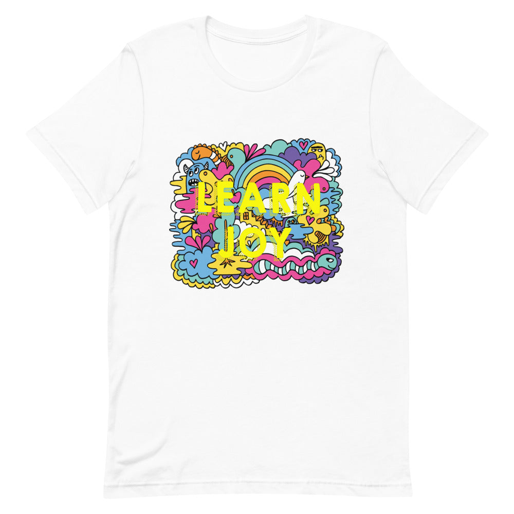 "Learn Joy" Short-Sleeve Unisex men's T-Shirt - The Fearless Shop