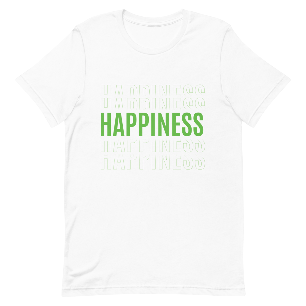 "Happiness" Short-Sleeve Unisex women's T-Shirt - The Fearless Shop